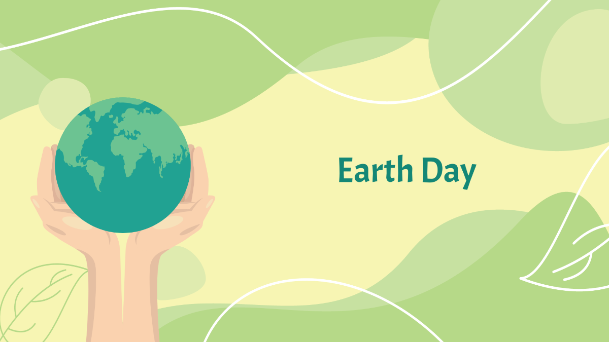 Green Earth Day Template