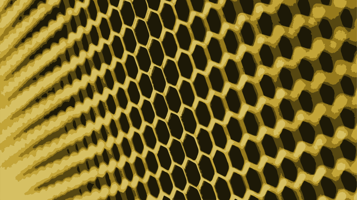 Yellow Metal Texture Background