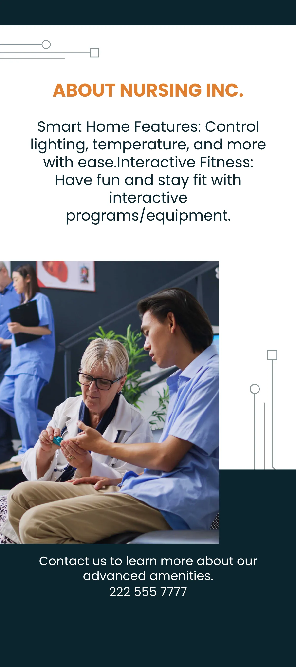 Free Technology and Entertainment Amenities Rack Card Template to Edit Online