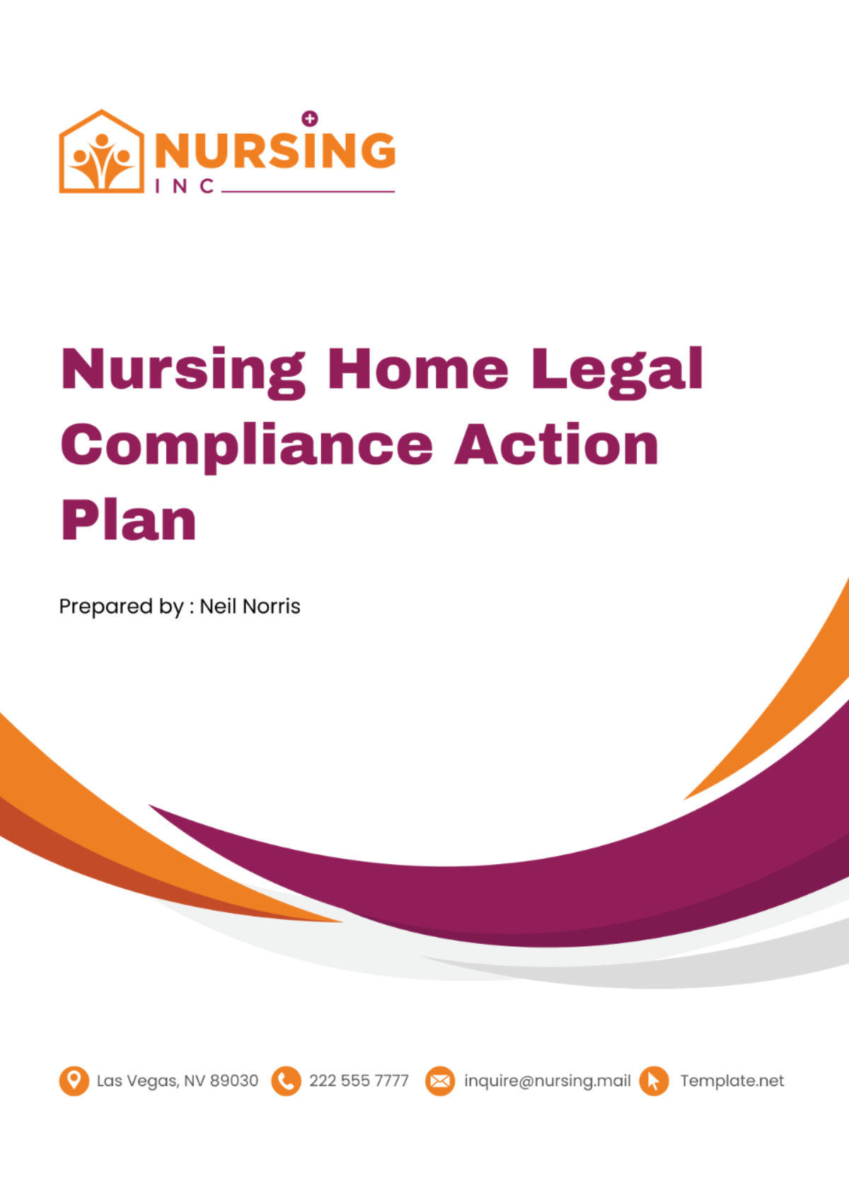 Nursing Home Legal Compliance Action Plan Template