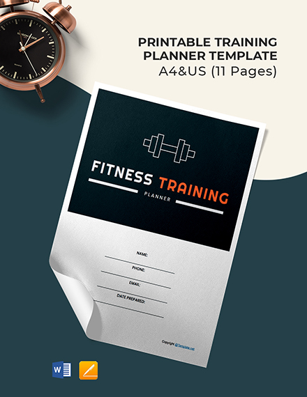 free-editable-training-planner-word-pages