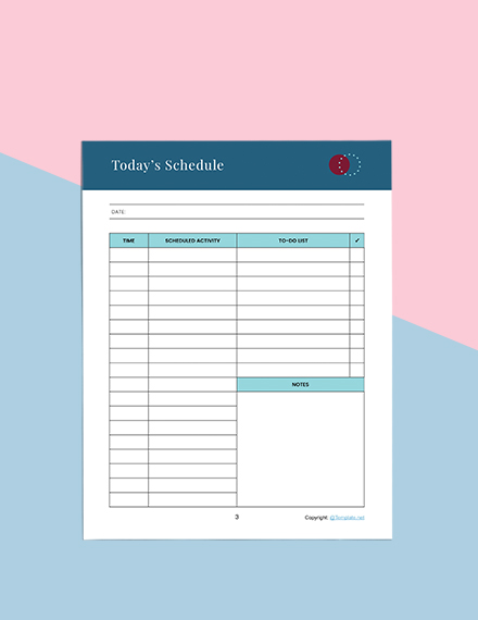 Printable Journal Planner Template - Word, Apple Pages | Template.net