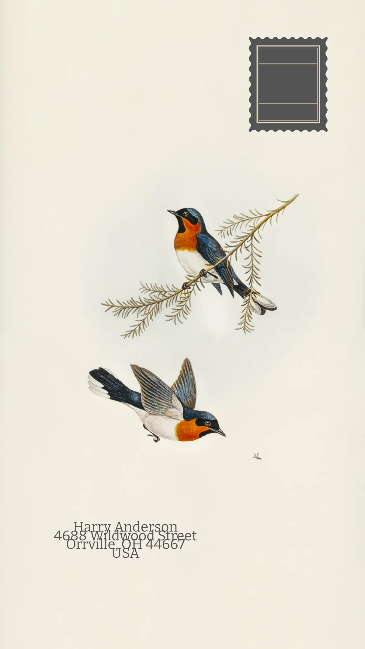 Free Condolence Postcard Template to Edit Online