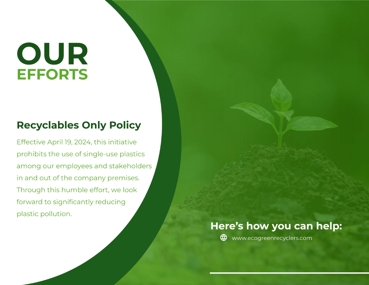 Free Earth Day Brochure Template to Edit Online
