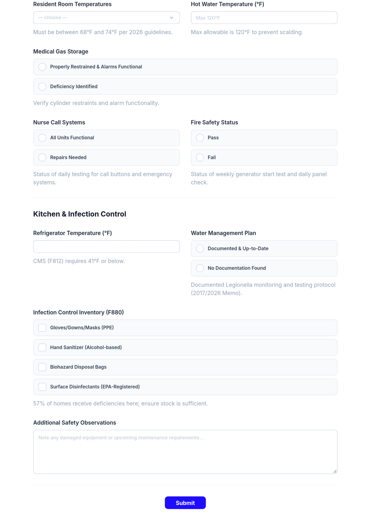 Free Nursing Home Safety Equipment Inventory Checklist Template & AI Maker Free Nursing Home Safety Equipment Inventory Checklist Template & AI Maker