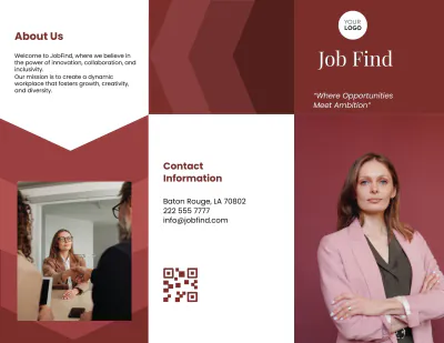 Free Job Brochure to Edit Online