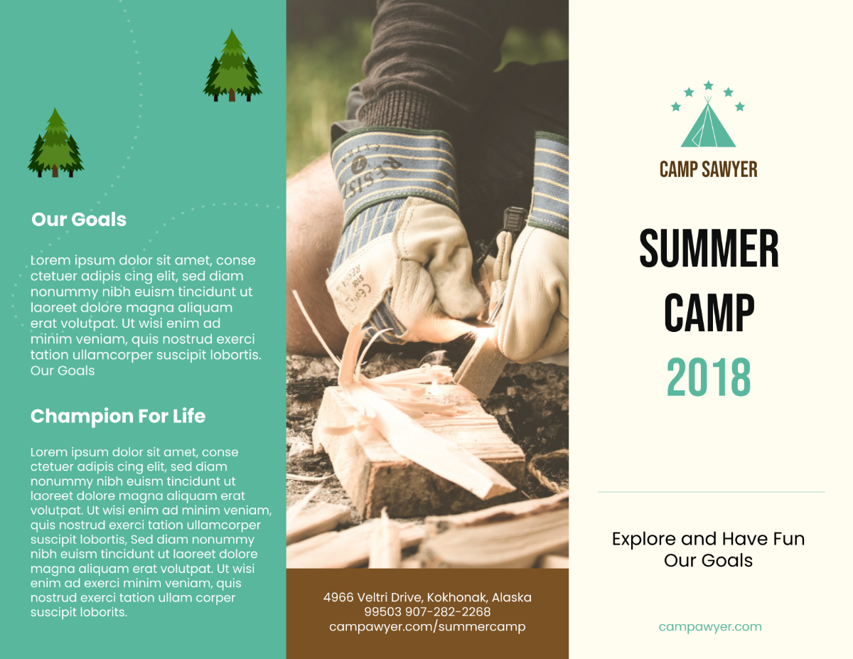 Summer Camp Brochure 