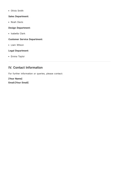 Free Simple Roster Template to Edit Online | Template.net to Edit Online