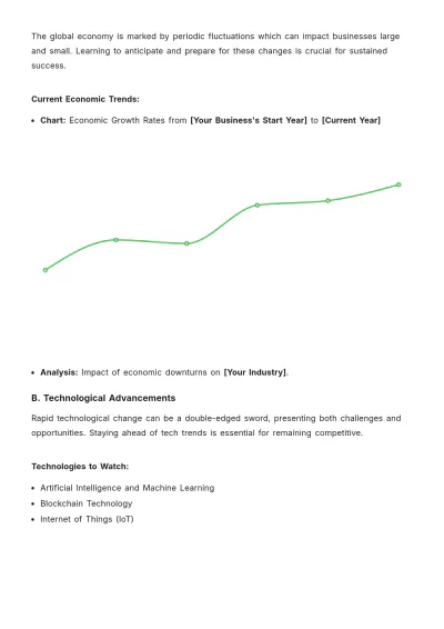Free Business Article Template to Edit Online