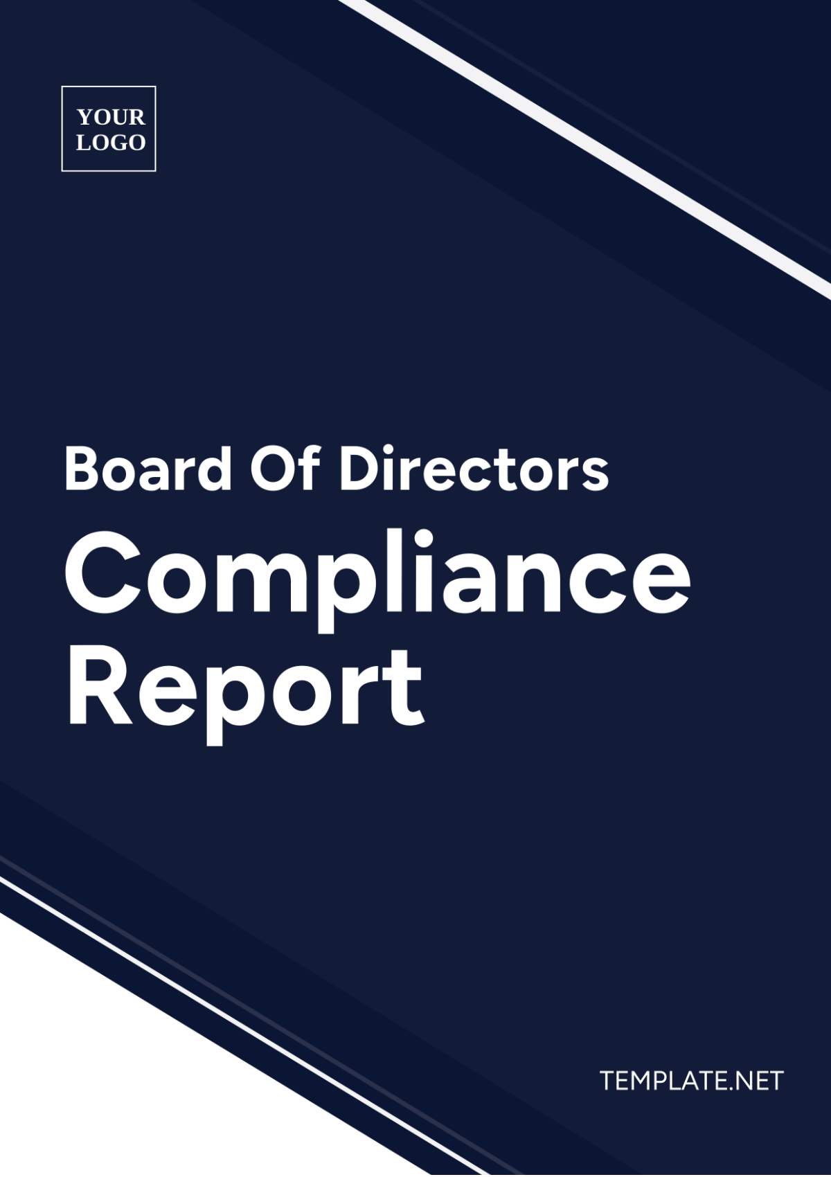 Board Of Directors Compliance Report Template