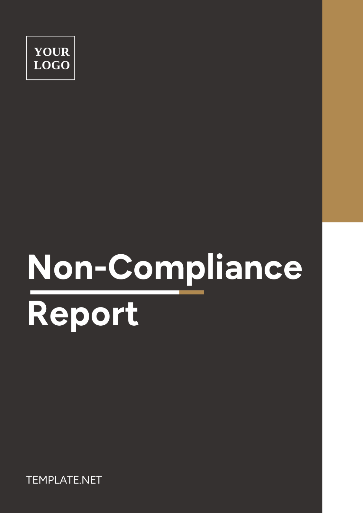 Non-Compliance Report Template