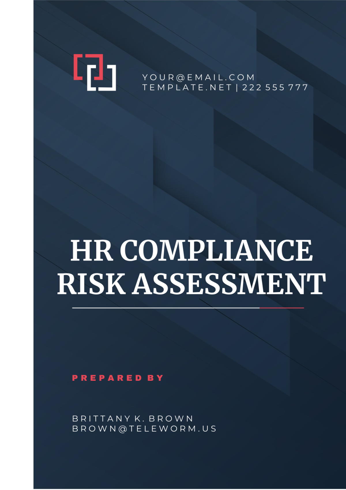 HR Compliance Risk Assessment Template