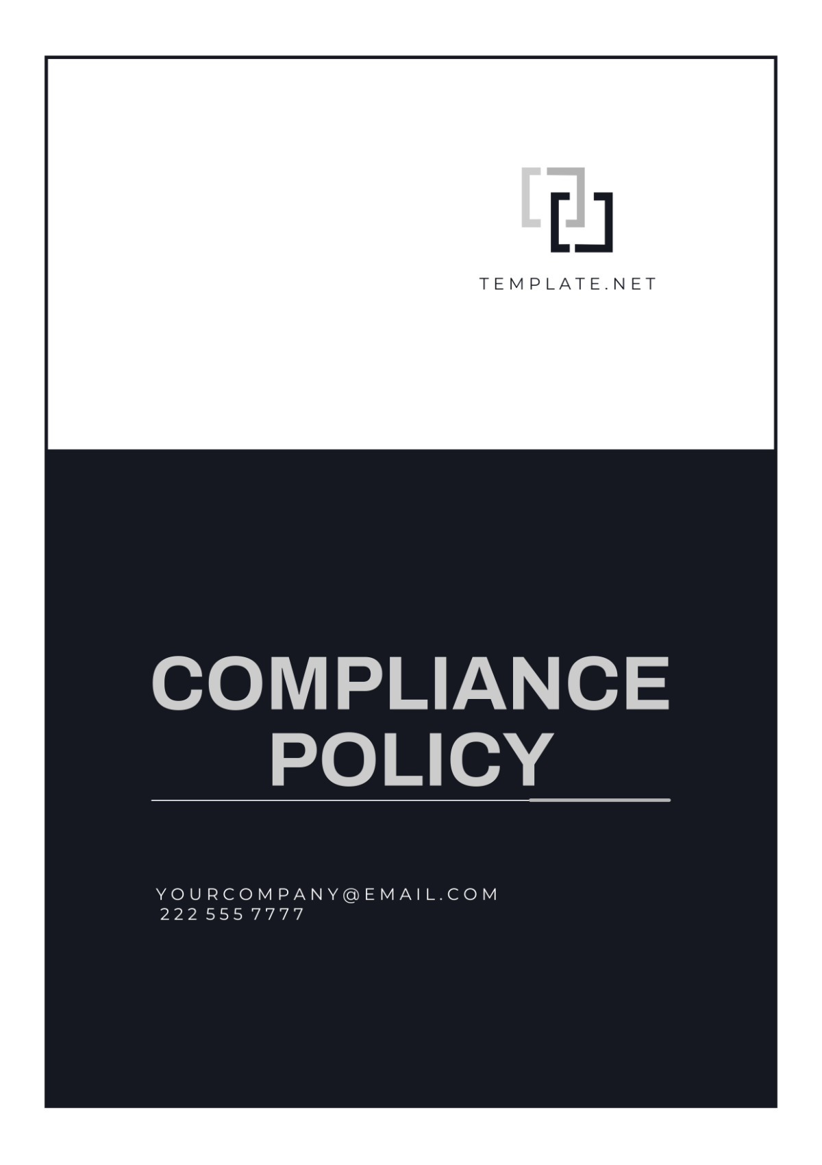Compliance Policy Template