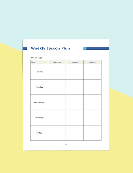 Simple Education Planner Example