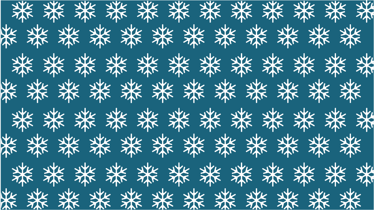 Snowflake Seamless Pattern Background