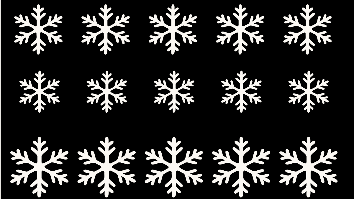 Black and White Christmas Pattern Background