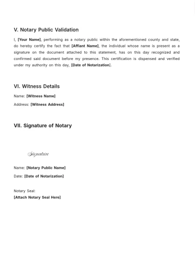 Free Notary Certificate Of Authorization Template to Edit Online