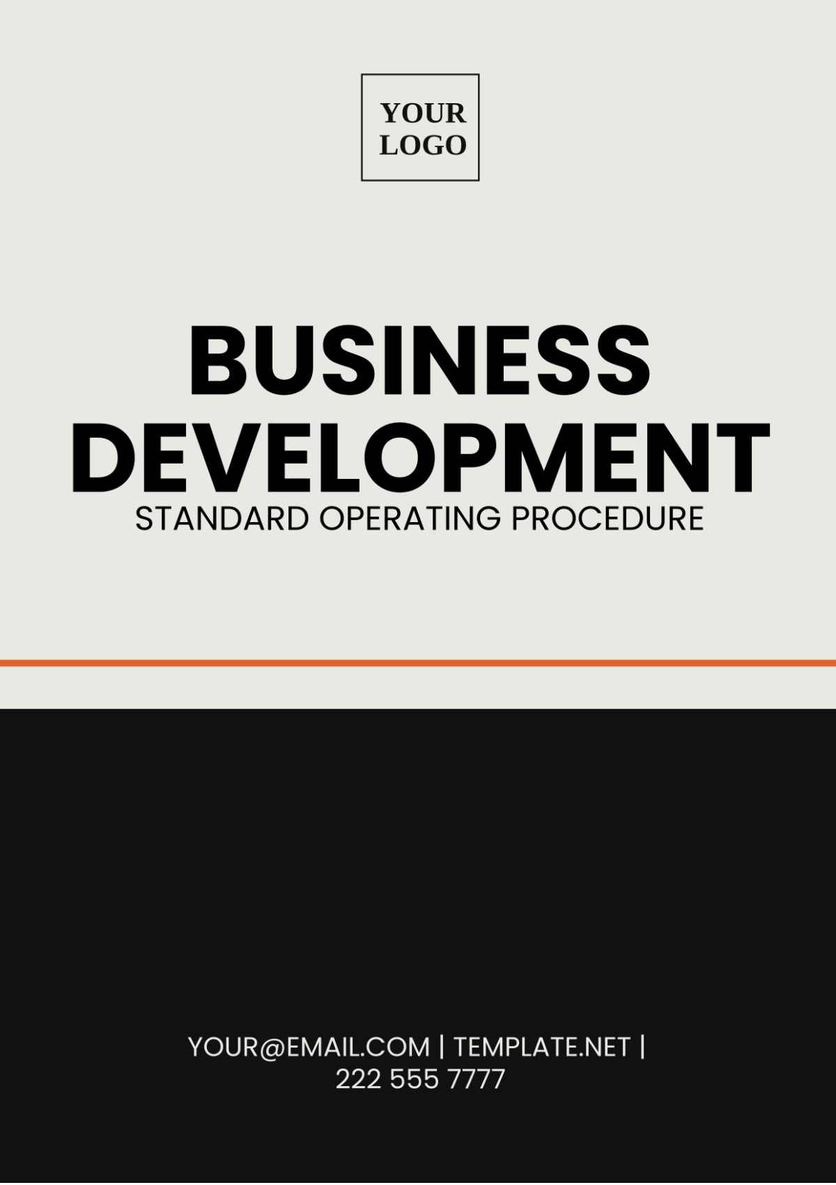 Business Development SOP Template