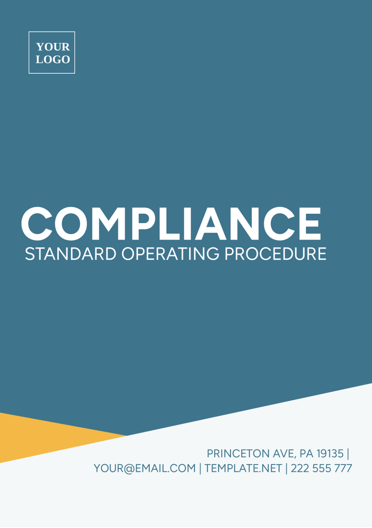 Free Compliance SOP Template