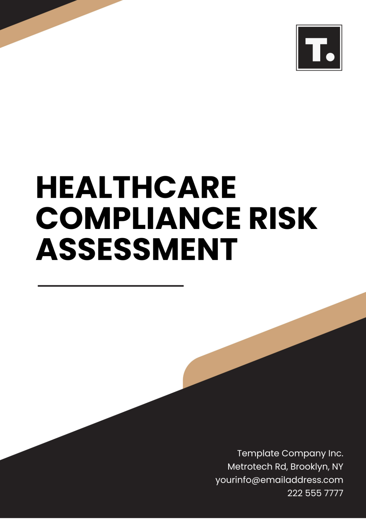 Healthcare Compliance Risk Assessment Template