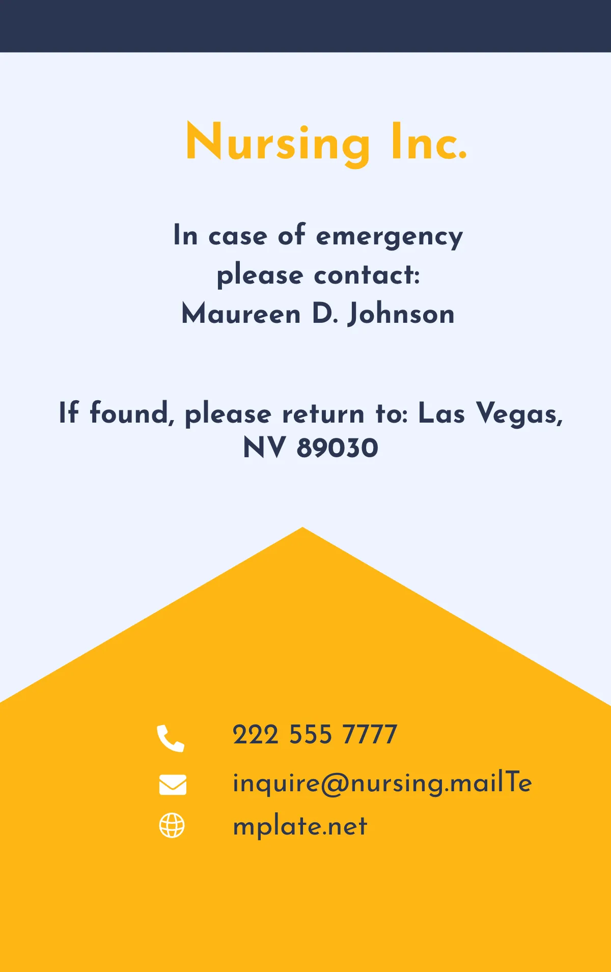 Free Maintenance Personnel ID Card Template to Edit Online