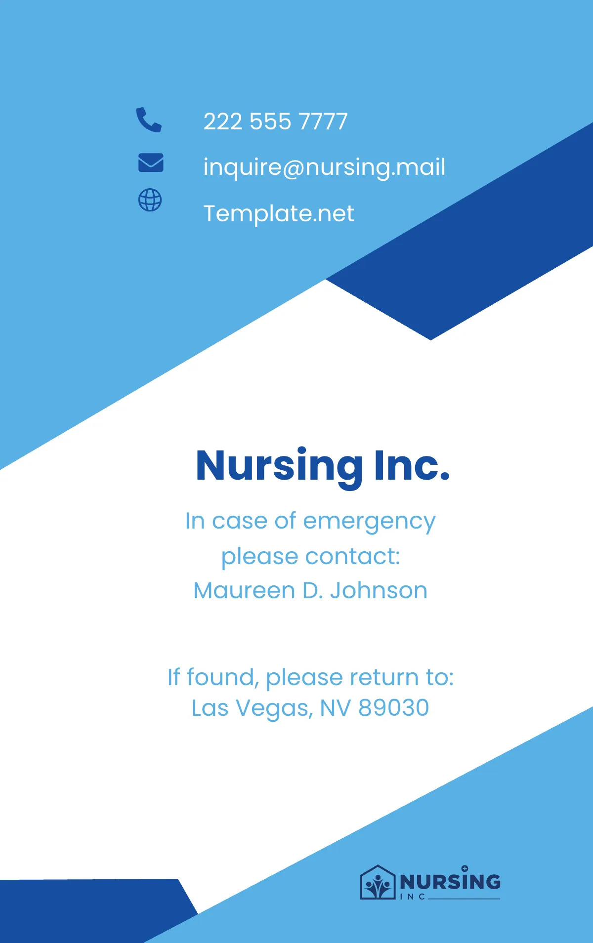 Free Admissions Coordinator ID Card Template to Edit Online