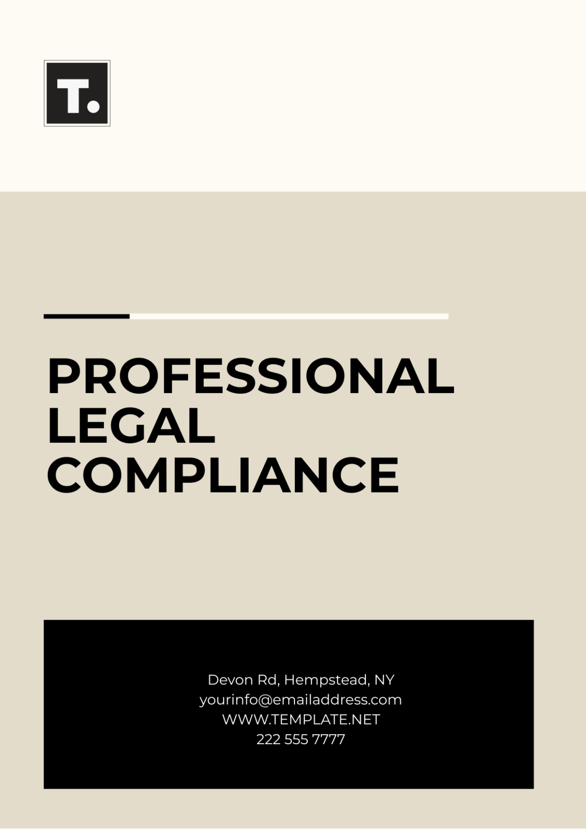 Professional Legal Compliance Template