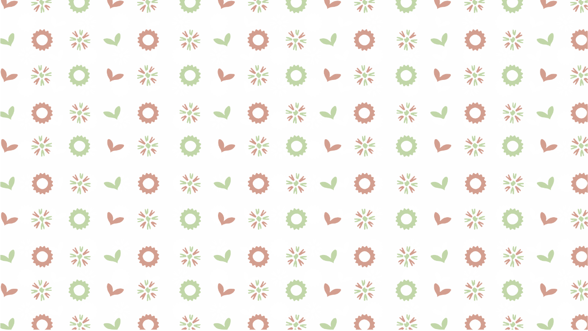 Free Floral Pattern Transparent Background