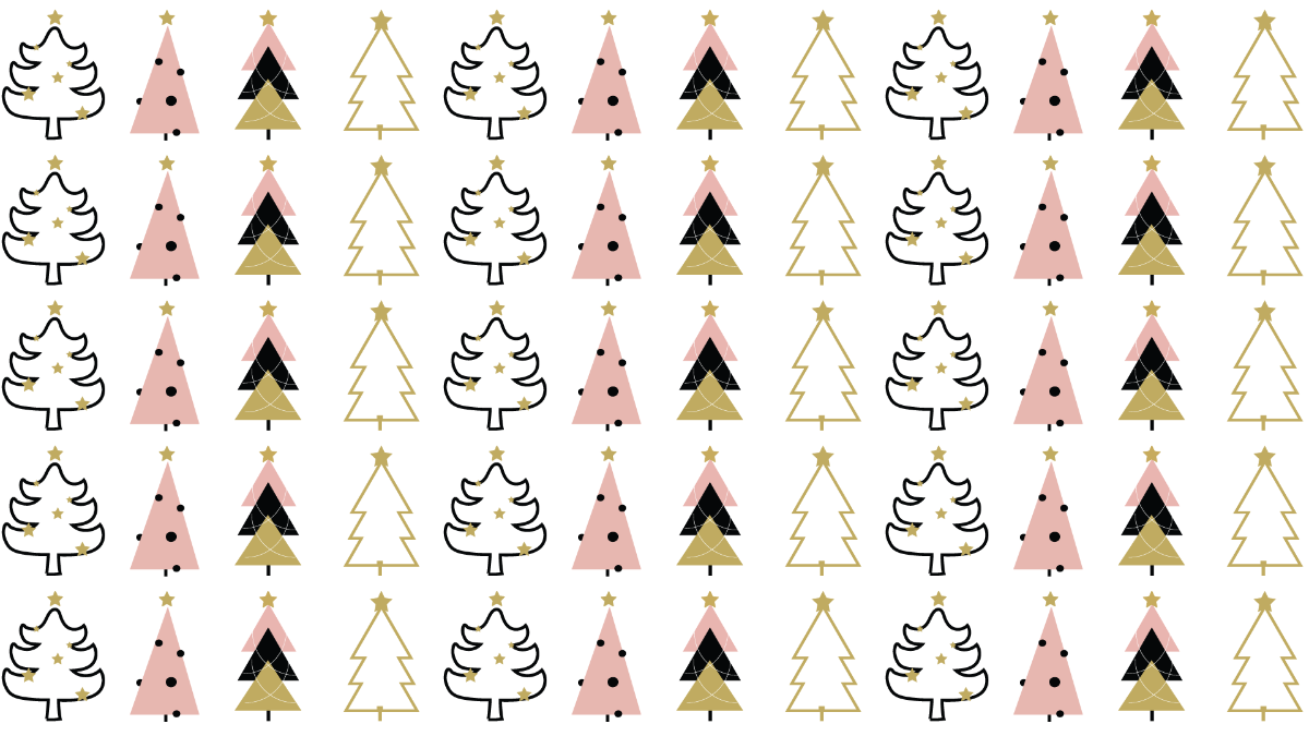 Christmas Tree Pattern Background - Edit Online & Download Example ...