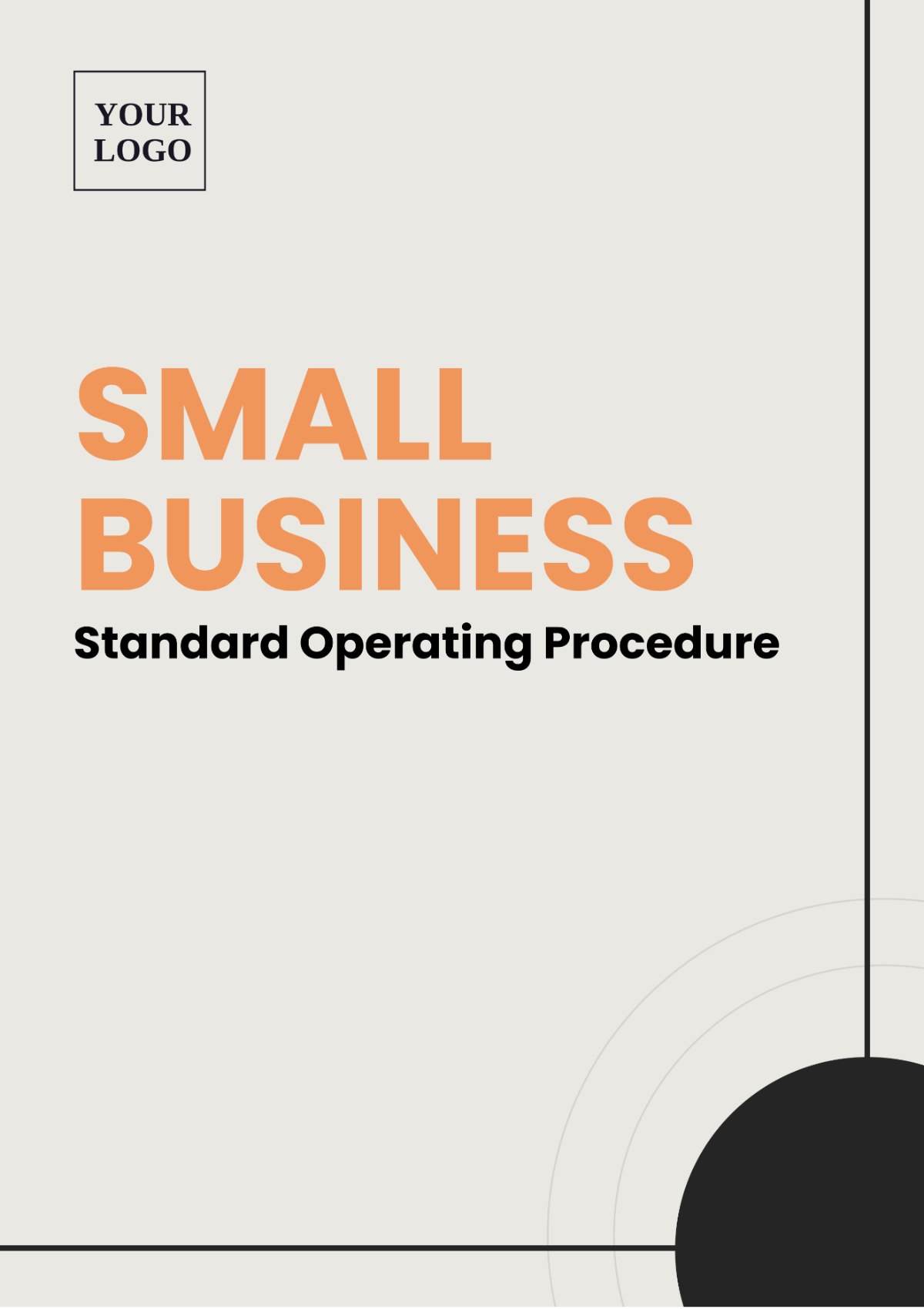 Small Business SOP Template