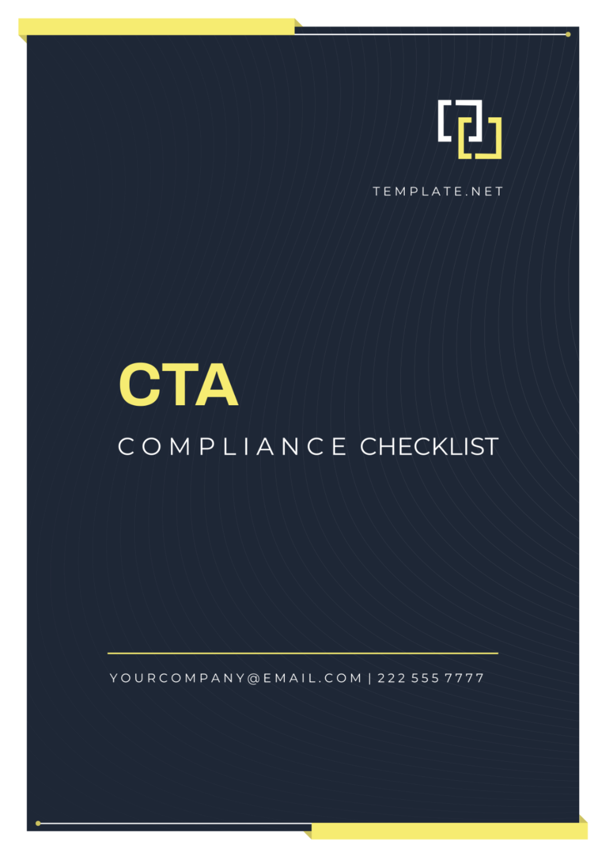 CTA Compliance Checklist Template