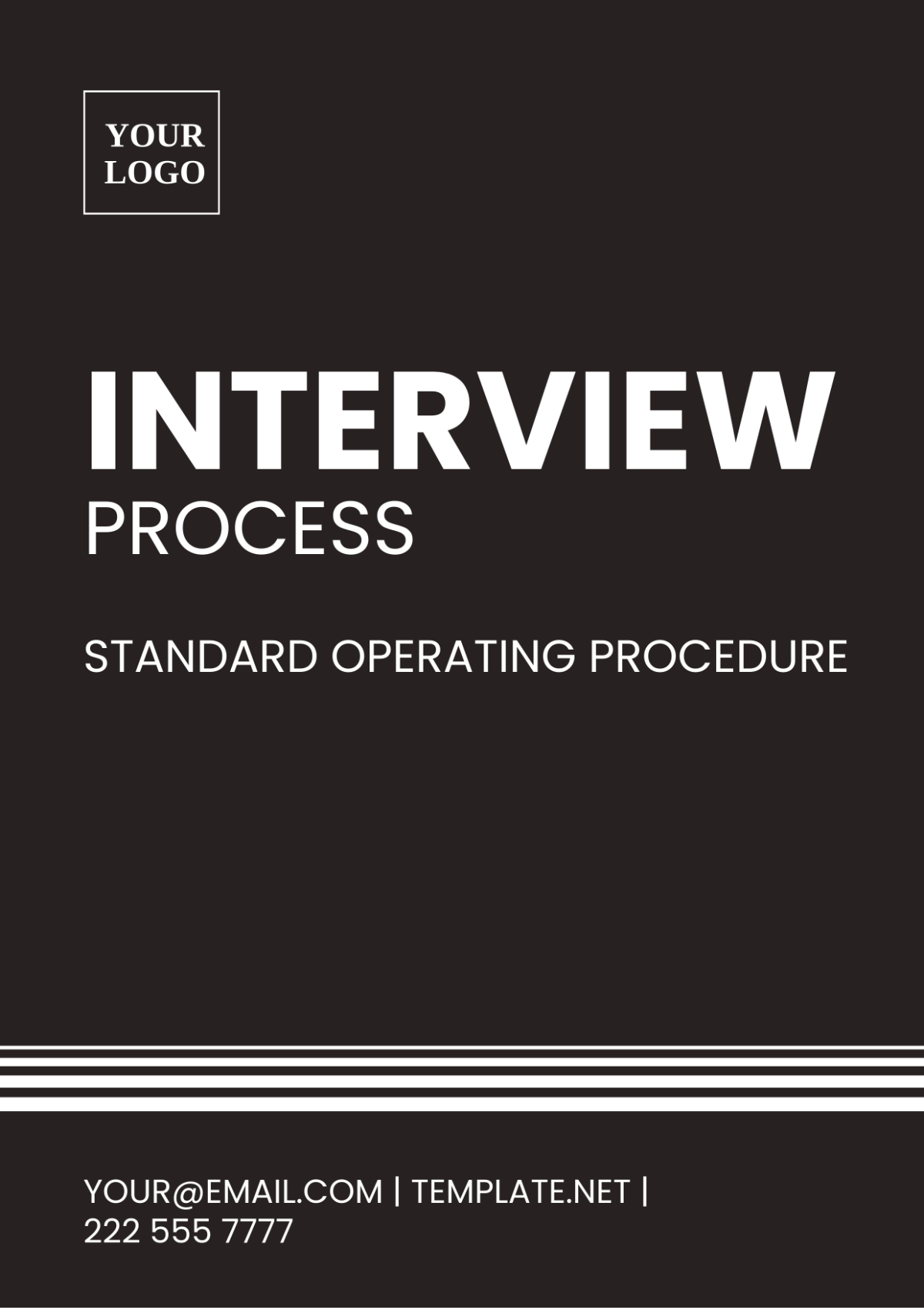Interview Process SOP Template