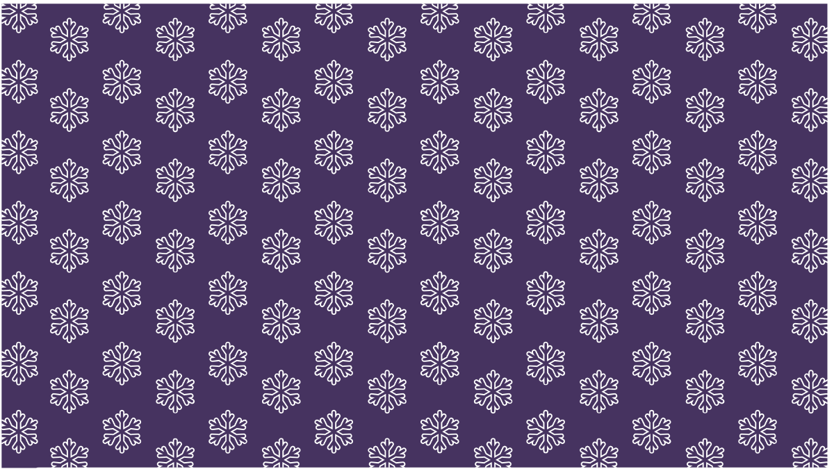Purple Snowflake Pattern Background