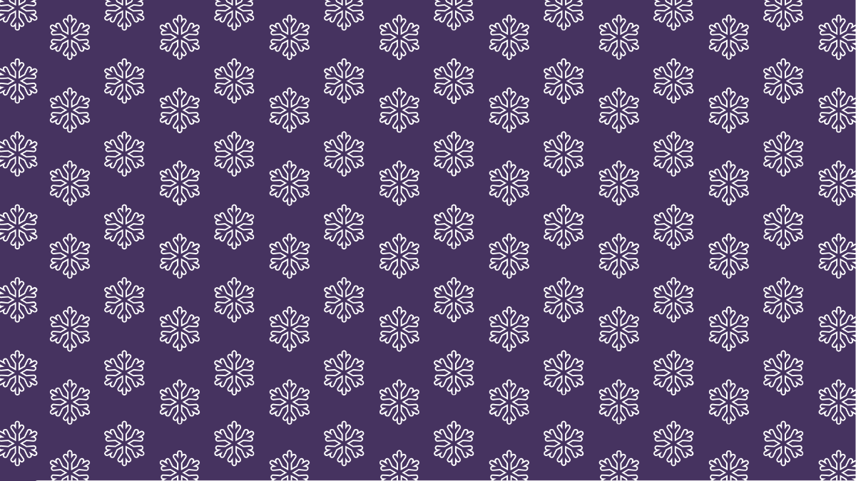Purple Snowflake Pattern Background