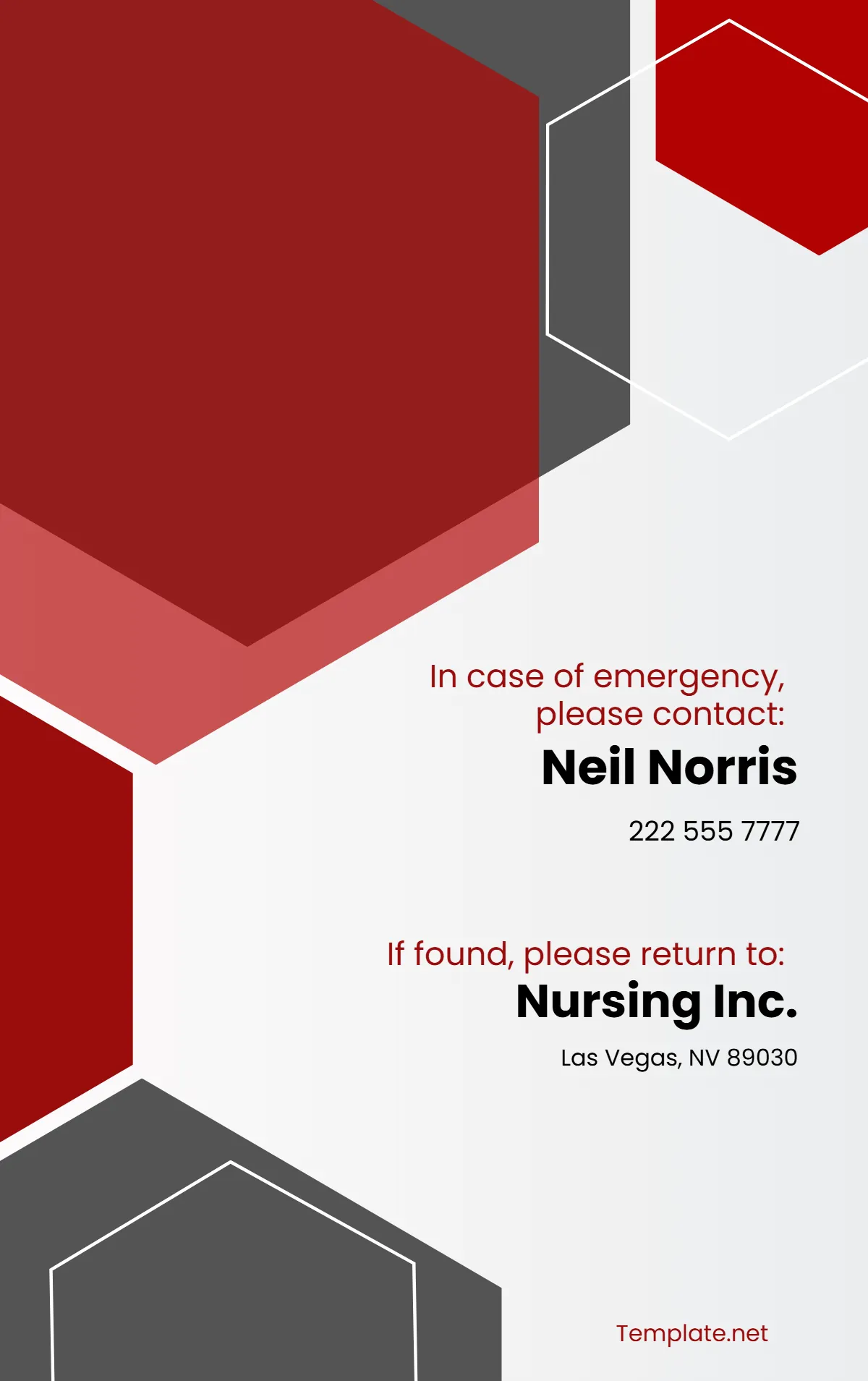 Free Occupational Therapist ID Card Template to Edit Online