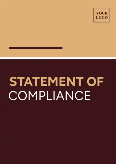 Free Statement Of Compliance Template to Edit Online