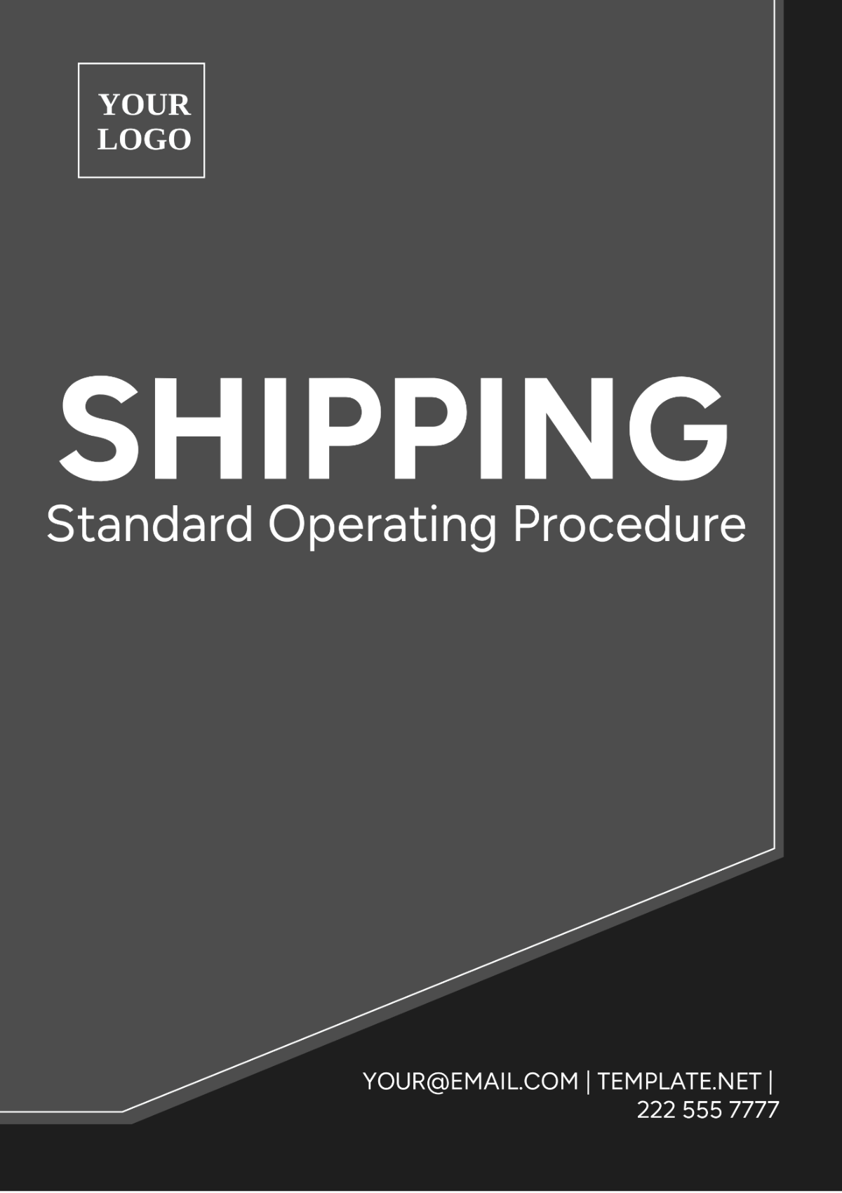 Shipping SOP Template