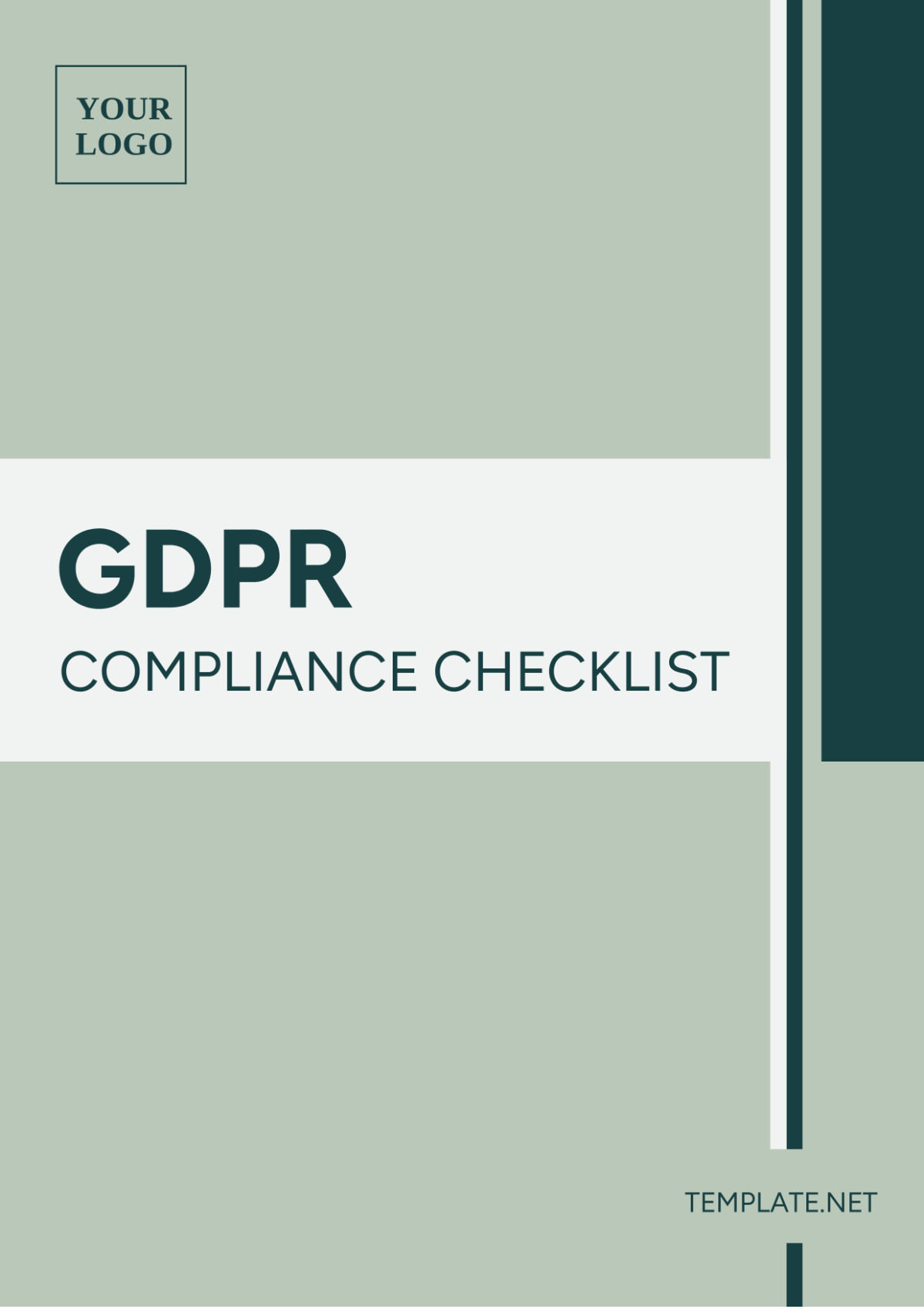 GDPR Compliance Checklist Template