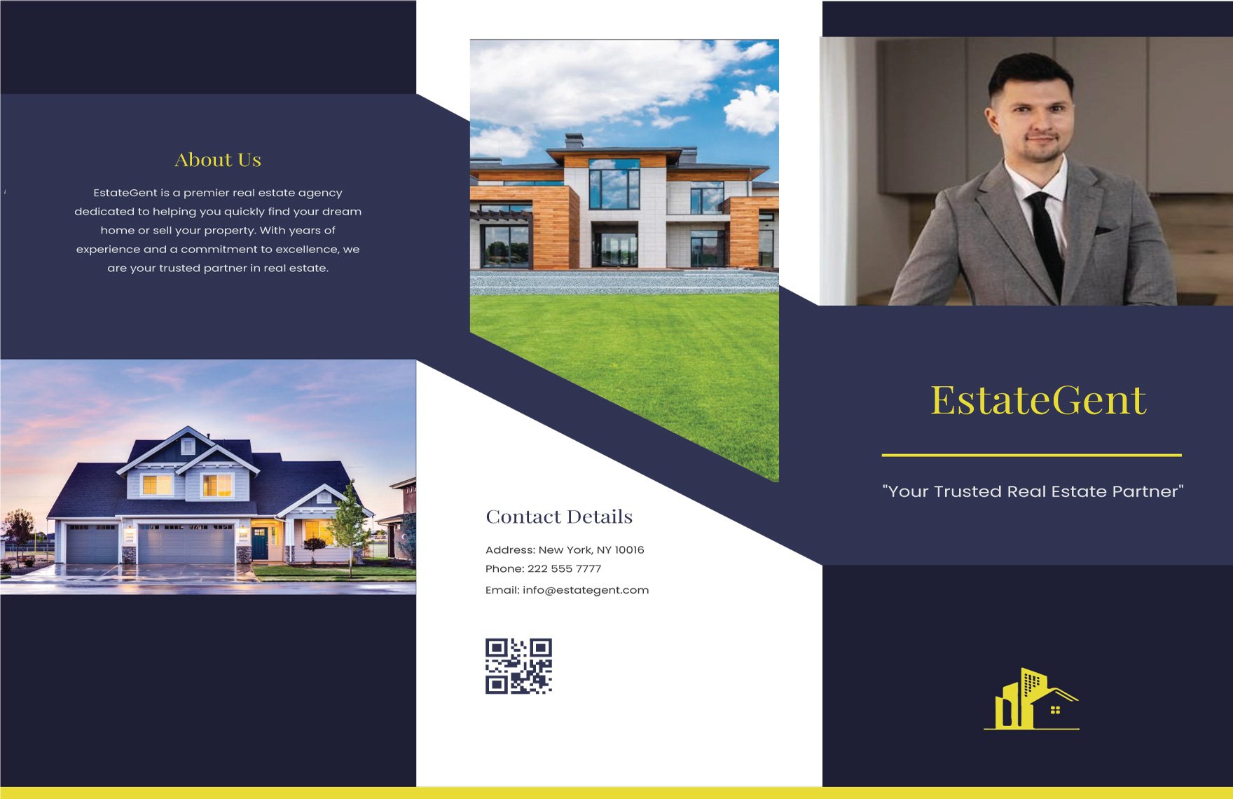 Free Estate Agent Brochure Template