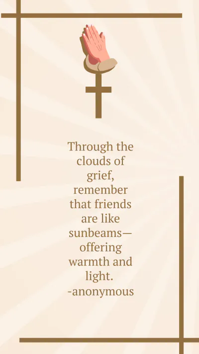 Free Obituary Condolence Quote Template to Edit Online