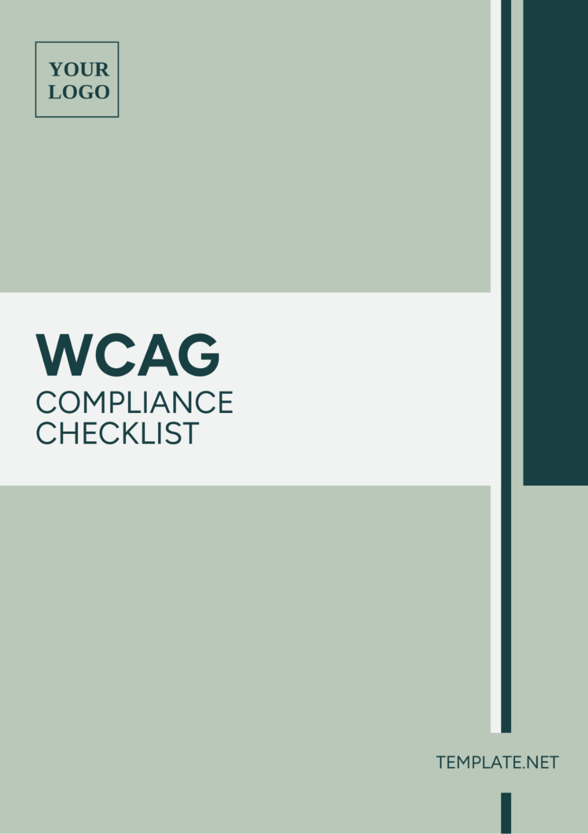 WCAG Compliance Checklist Template