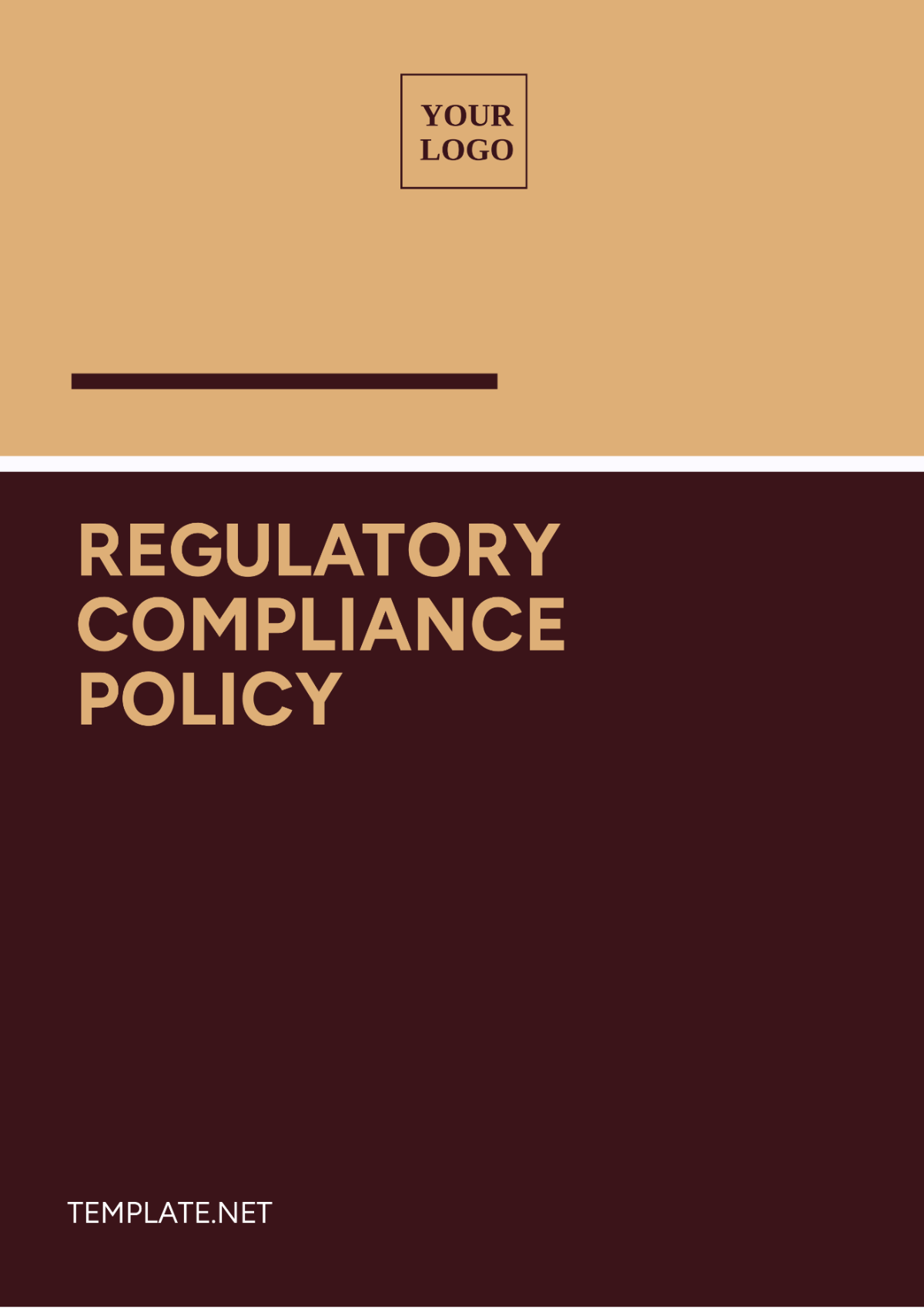 Regulatory Compliance Policy Template