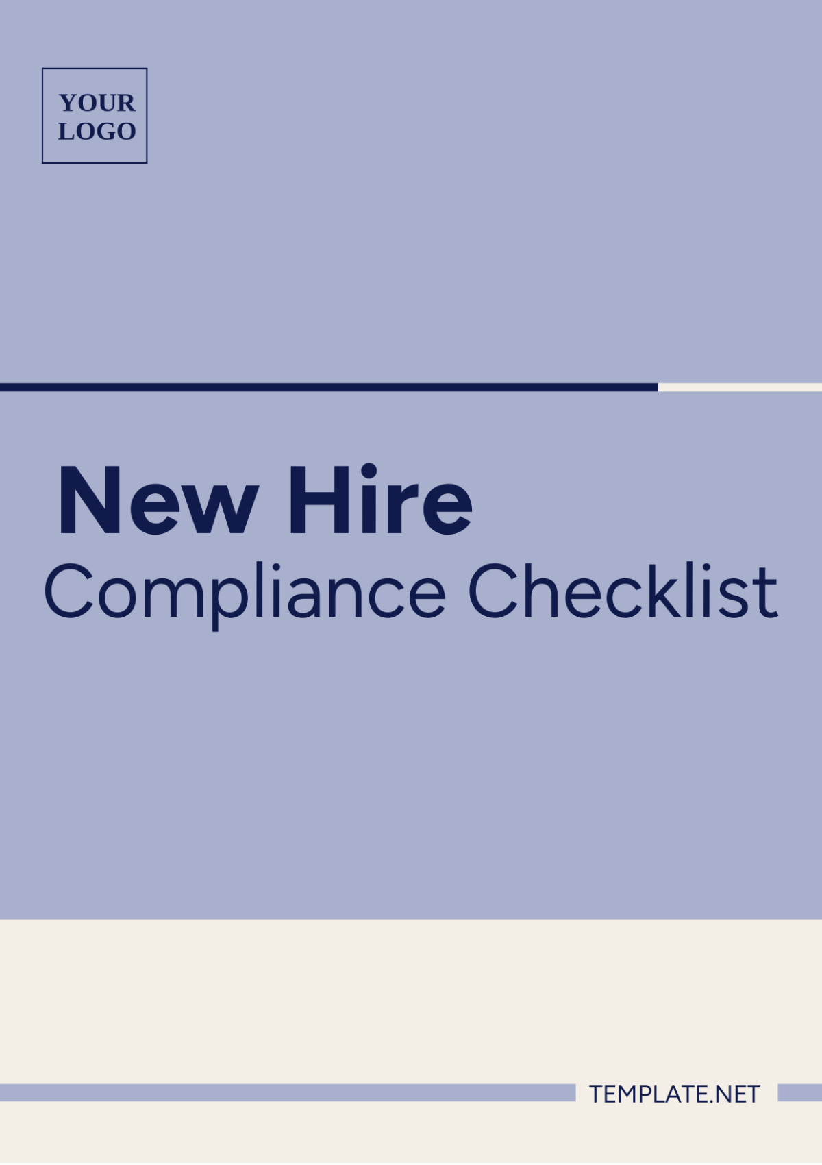 New Hire Compliance Checklist Template