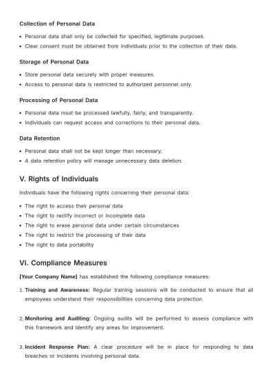 Free Simple Regulatory Compliance Template to Edit Online