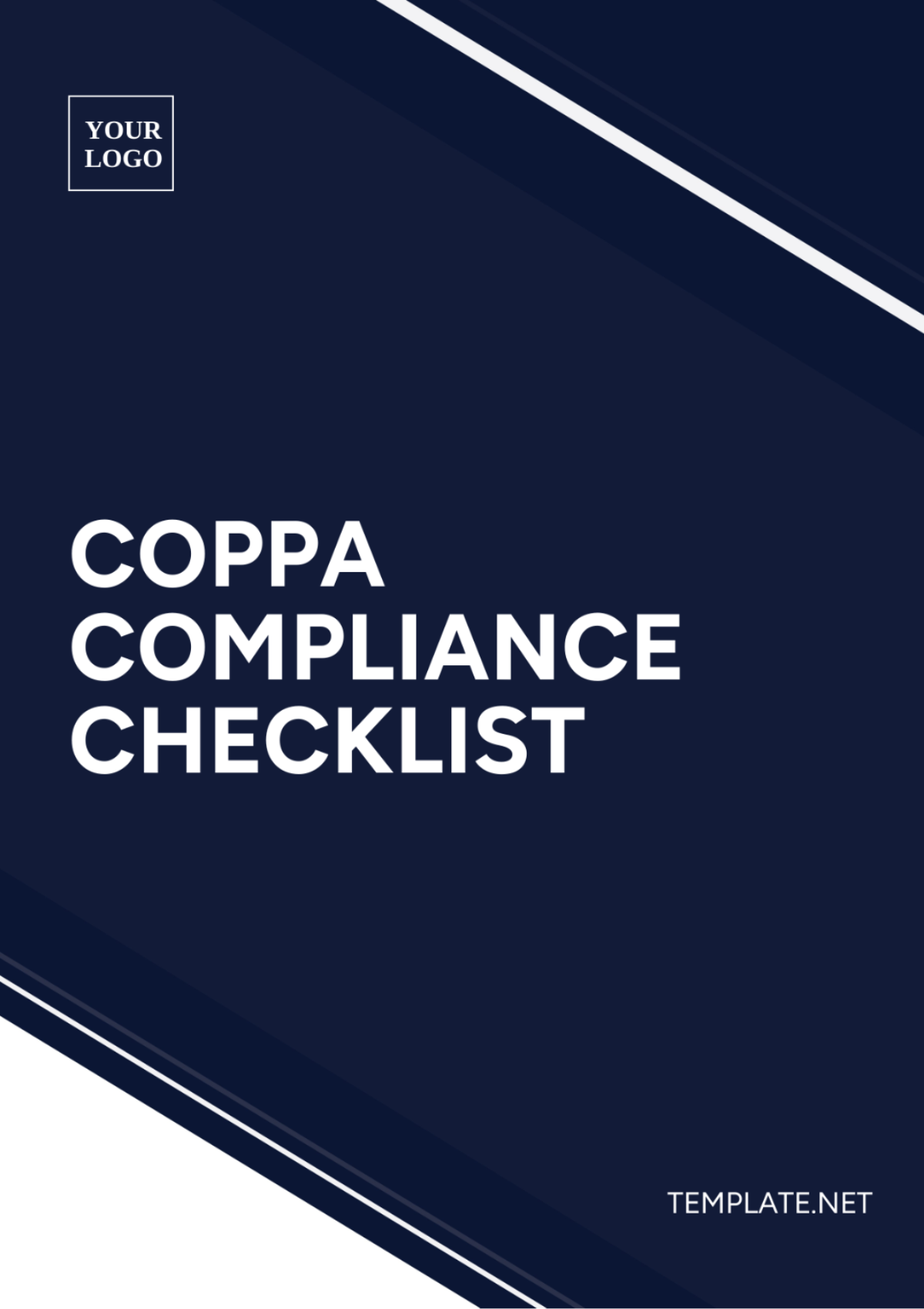 COPPA Compliance Checklist Template