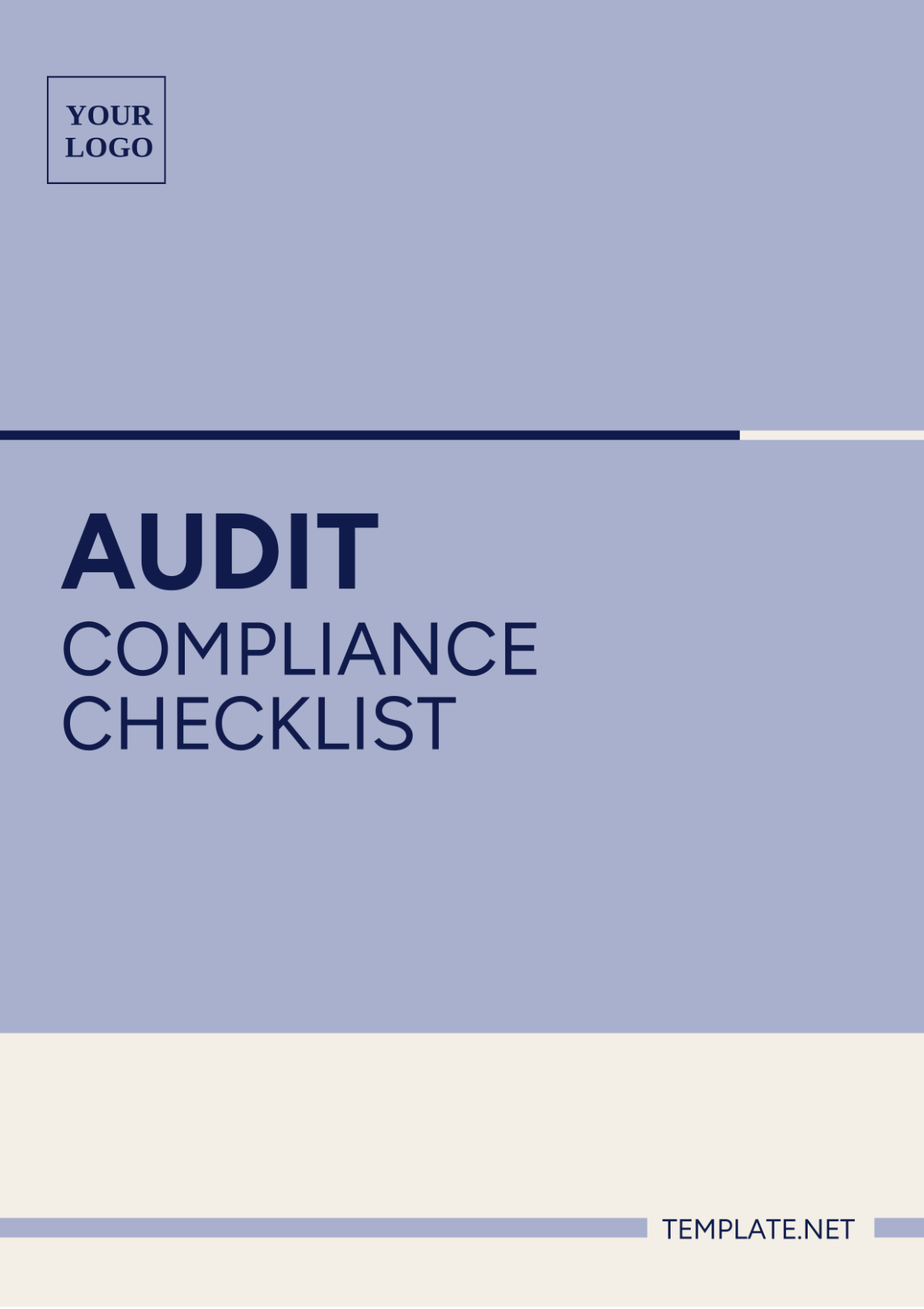 Audit Compliance Checklist Template
