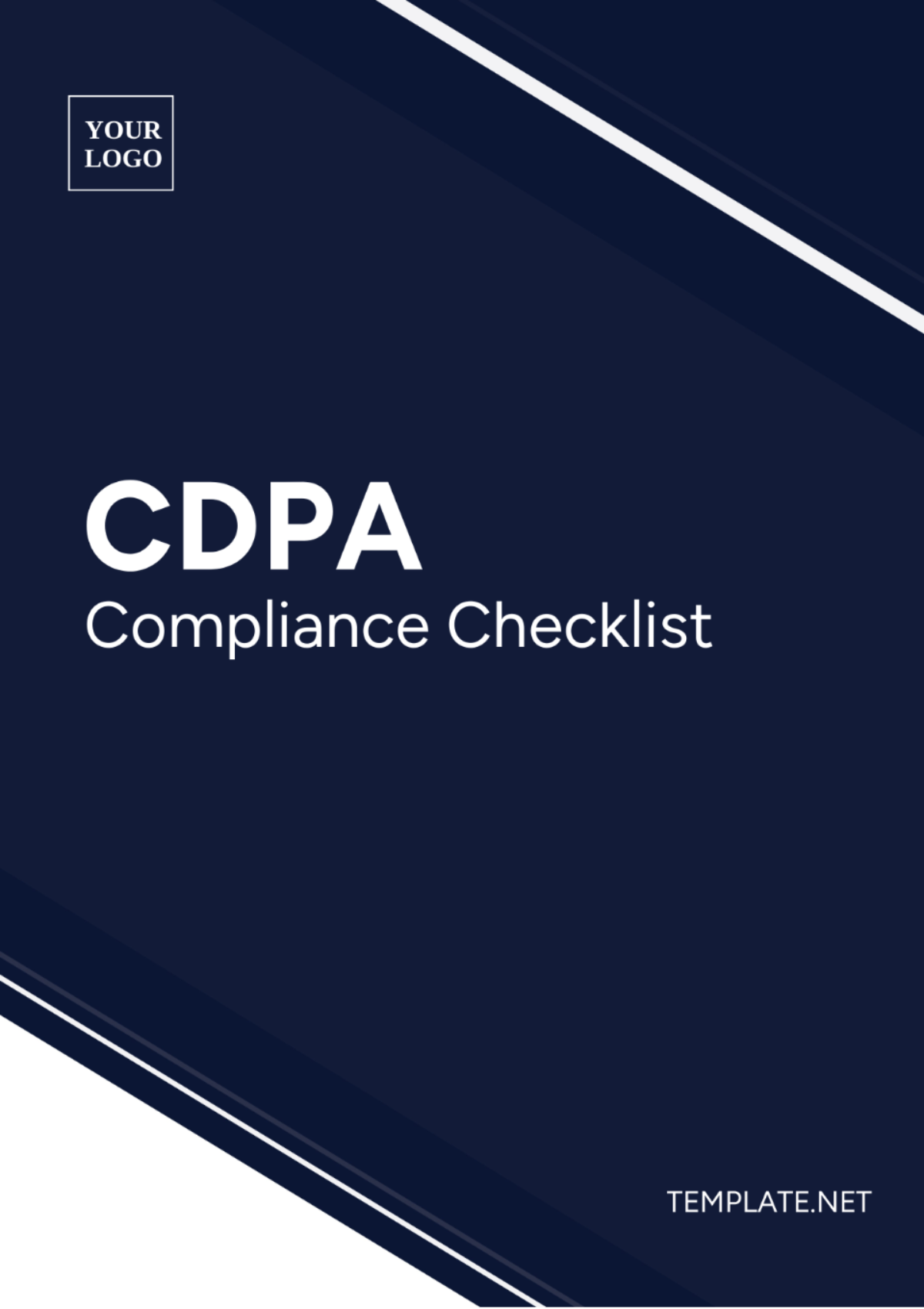 CDPA Compliance Checklist Template