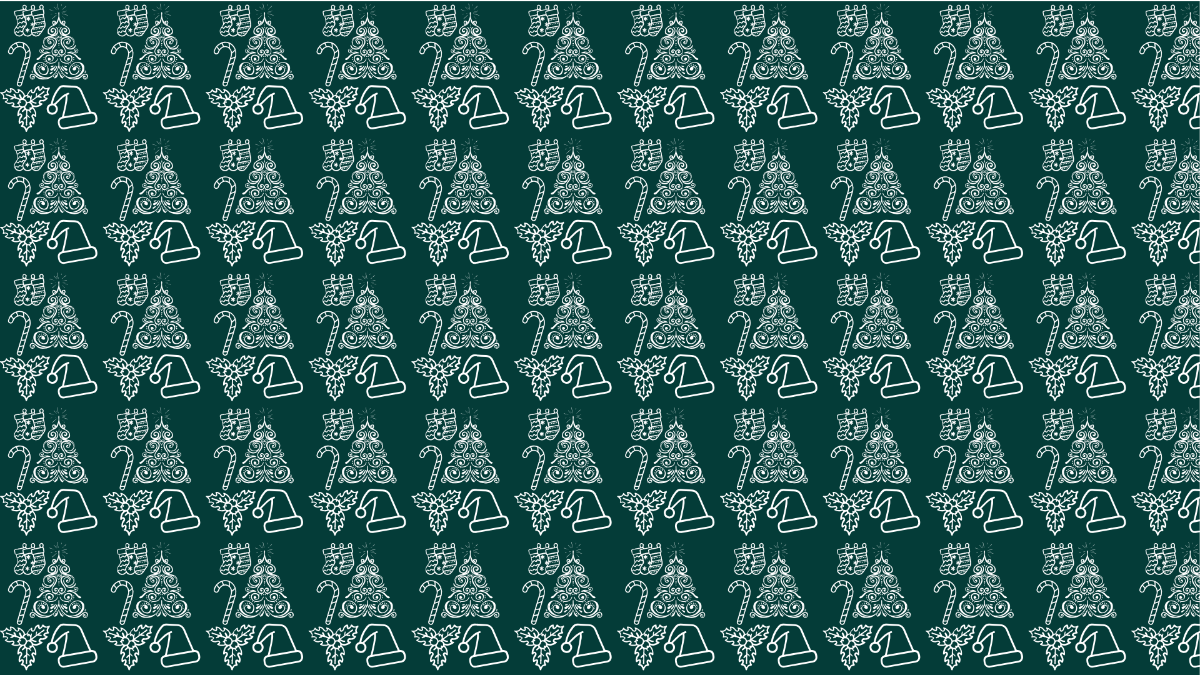 Simple Christmas Pattern Background
