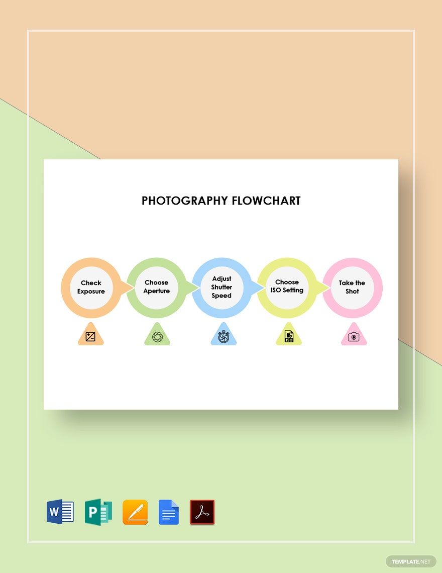 Photography Flowchart Template in Word, Google Docs, PDF, Apple Pages, Publisher
