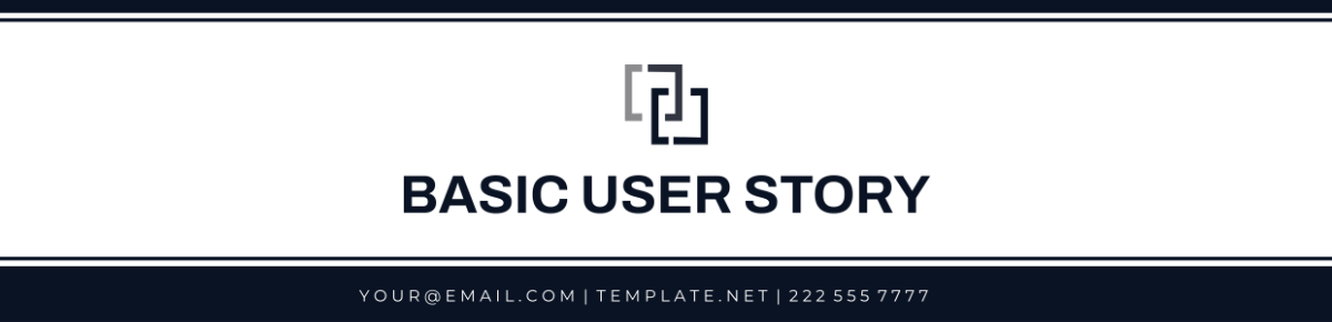 Basic User Story Header